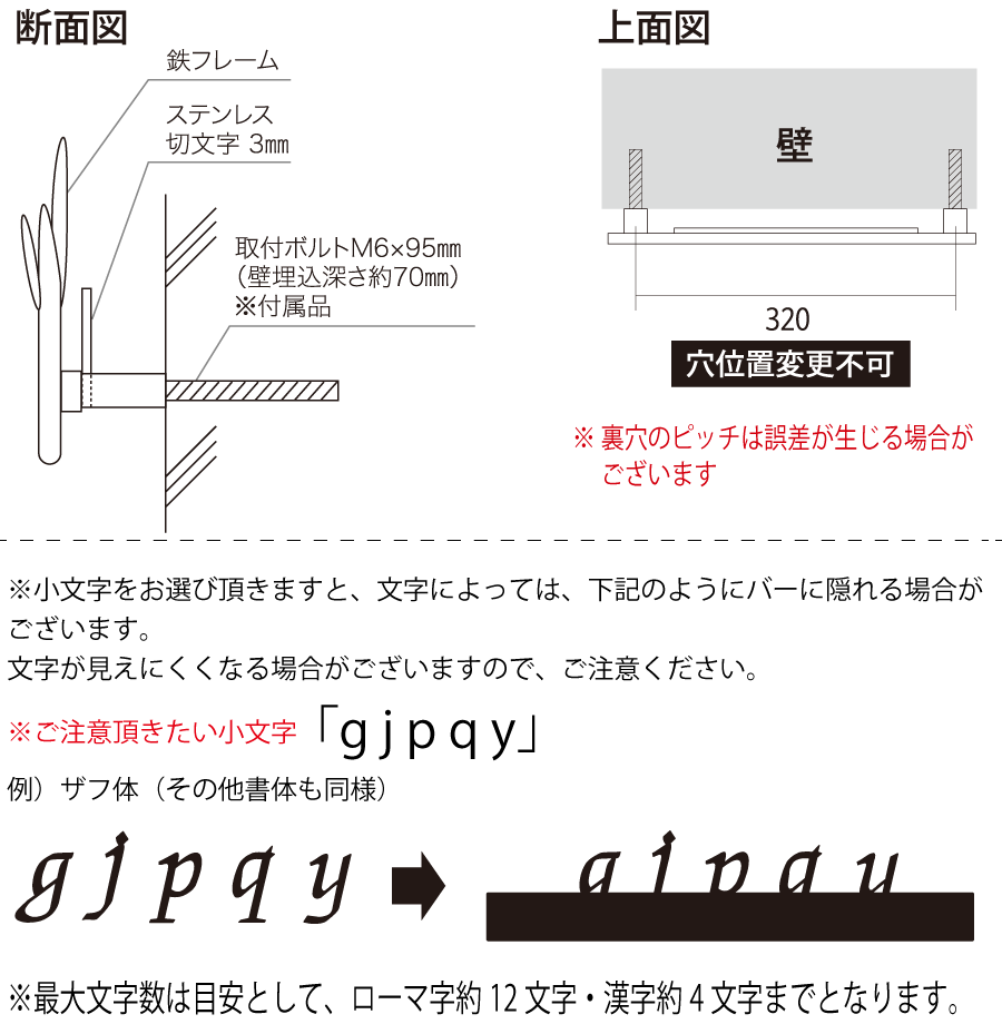 図面（サイズ）など